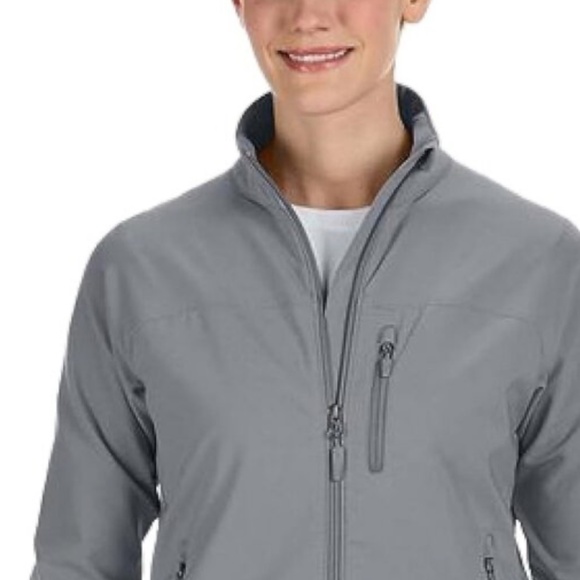 MARMOT Tempo JACKET Size M women's Gray *STOCK & BARREL GUN CLUB* Logo 98300 Z21 - Picture 1 of 3